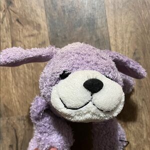 Purple Plush Dog Toy